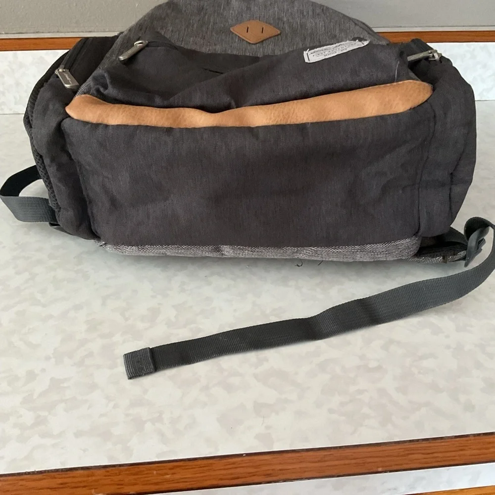 Eddie Bauer Gray and Black Backpack